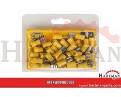 Końcówka przewodu izolowana, żółta 4.0-6.0mm²