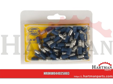Końcówka przewodu tulejkowa wtyczka niebieska 1.5-2.5mm², 5mm