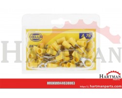 Końcówka przewodu oczkowa, żółta 4.0-6.0 mm²