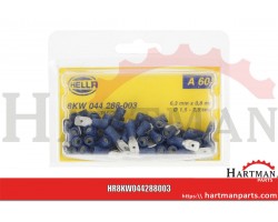 Końcówka przewodu izolowana, niebieska 1.5-2.5mm²