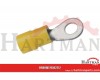 Końcówka przewodu oczkowa, żółta 4.0-6.0 mm²