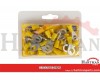 Końcówka przewodu oczkowa, żółta 4.0-6.0 mm²