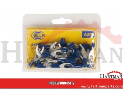 Końcówka przewodu widełkowa niebieska 1.5-2.5mm², M6