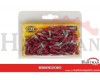 Końcówka przewodu, czerwona 0.5-1.0 mm²
