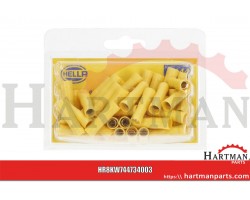 Końcówka przewodu okrągła wtyczka żółta 4.0-6.0 mm²