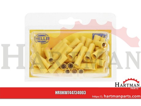 Końcówka przewodu okrągła wtyczka żółta 4.0-6.0 mm²