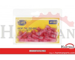 Końcówka przewodu, czerwona 0.5-1.0 mm²