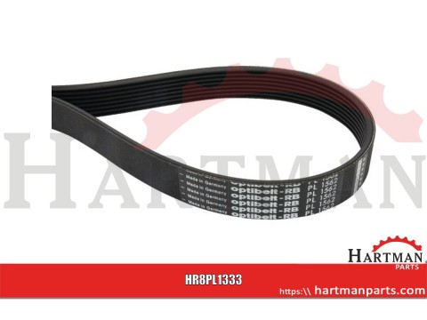 Pas wielorowkowy 8 PL, 1333 mm