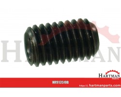 Wkręt dociskowy z końcem płaskim 45 H Kramp, M5 x 10 mm