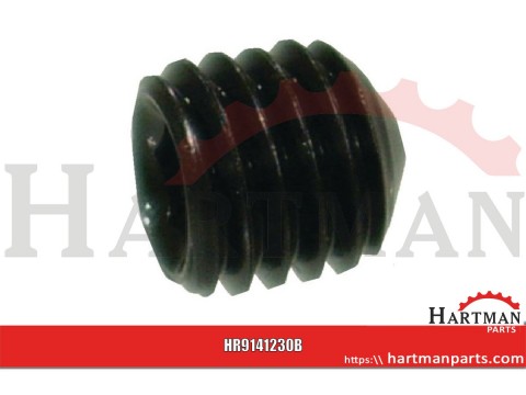 Wkręt dociskowy z końcem ostrym 45 H Kramp, M12 x 30 mm