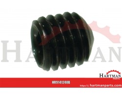 Wkręt dociskowy z końcem ostrym 45 H Kramp, M12 x 40 mm