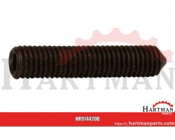 Wkręt dociskowy stożkowy imbusowy kl. 14.9 , 4 x 20 mm, DIN 914
