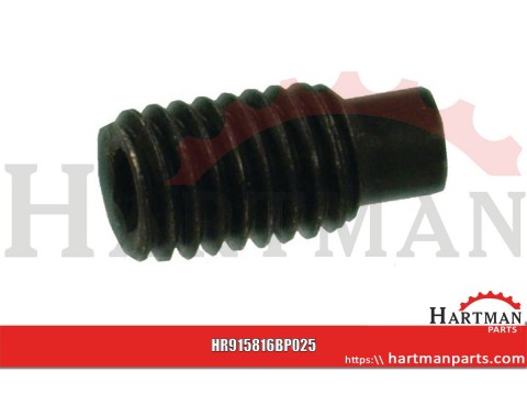 Wkręt dociskowy z czopem walcowym 45 H Kramp, M8 x 16 mm