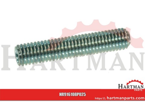 Wkręt dociskowy z końcem wgłąbionym 45H ocynk Kramp, M10 x 8 mm
