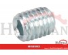 Wkręt dociskowy z końcem wgłąbionym 45H ocynk Kramp, M8 x 10 mm