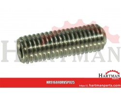 Wkręt dociskowy z końcem wgłąbionym A2 Kramp, M8 x 40 mm