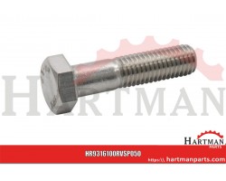 Śruba pół gwint A2 Kramp, M6 x 100 mm