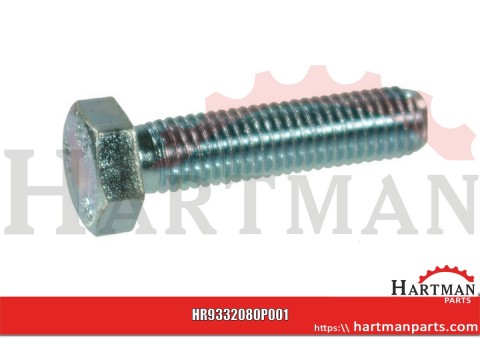 Śruba cały gwint M20x80 kl.8.8