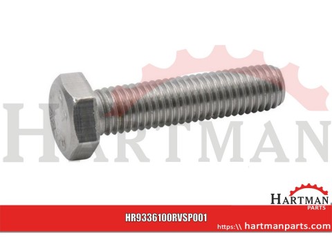 Śruba cały gwint A2 Kramp, M6 x 100 mm