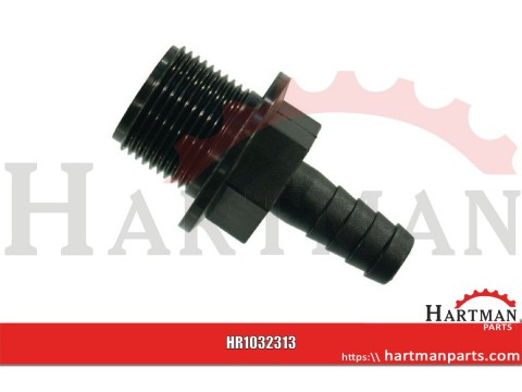 Przyłącze węża proste gwint zew. Arag, 13 mm 3/4"