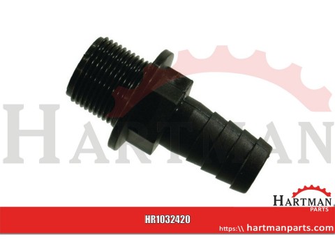 Przyłącze węża proste gwint zew. Arag, 20 mm 1"