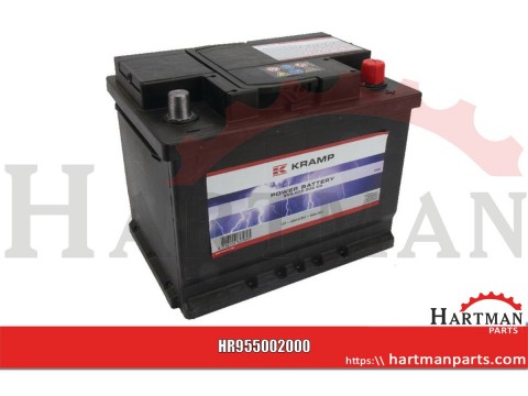 Akumulator rozruchowy Kramp, 12 V 60/50
