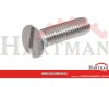 Wkręt z łbem stożkowym płaskim z nacięciem A2 Kramp, M6 x 16 mm