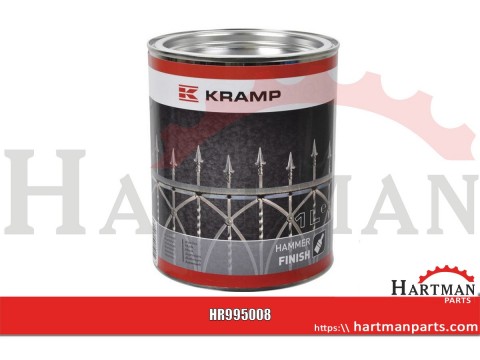 Lakier młotkowy Kramp, aluminiowy 1 L