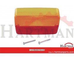 Klosz tylnej lampy zespolonej 120x80mm