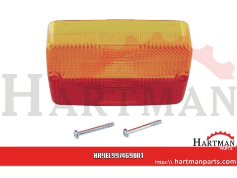 Klosz tylnej lampy zespolonej 120x80mm