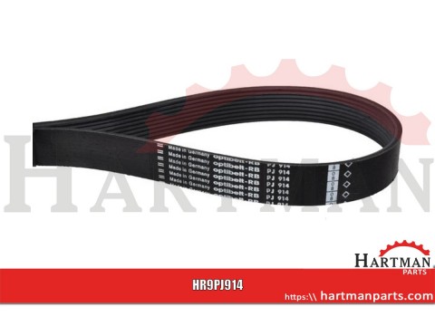 Pas wielorowkowy 9 PJ Optibelt, 914
