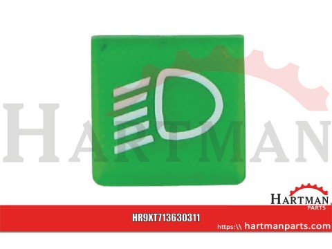 Symbol do przełączników, do światła mijania