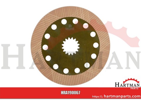 Tarcza hamuclowa, 300 mm, 16 zębów, pasuje do Case