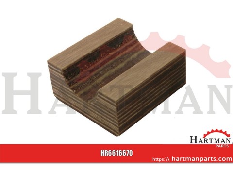 Panewka drewniana rafera, 30 x 60 x 63