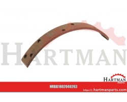 Okładzina hamulcowa, 203 x 20 mm