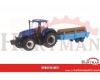 Ciągnik New Holland T7.315 z przyczepą na kłody