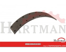 Okładzina hamulcowa, 300 x 60 mm
