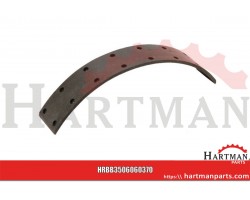 Okładzina hamulcowa, 370 x 60 mm