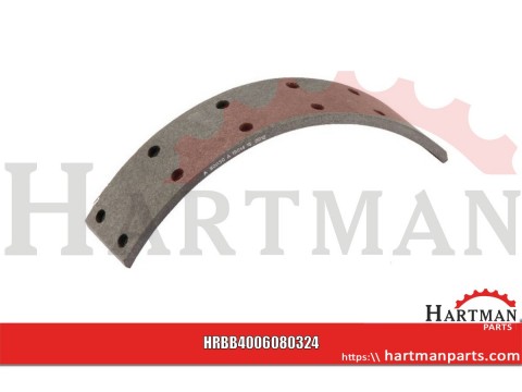 Okładzina hamulcowa, 324 x 60 mm