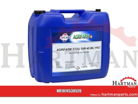 Olej Agrifarm Stou 10W40 MC PRO, 20 l