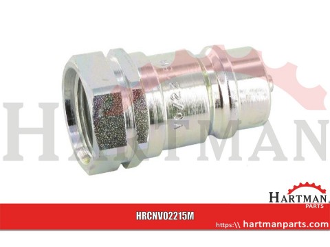 Szybkozłącze wtyczka CNV 1/2" gwint wewnętrzny M22x1.5 15L