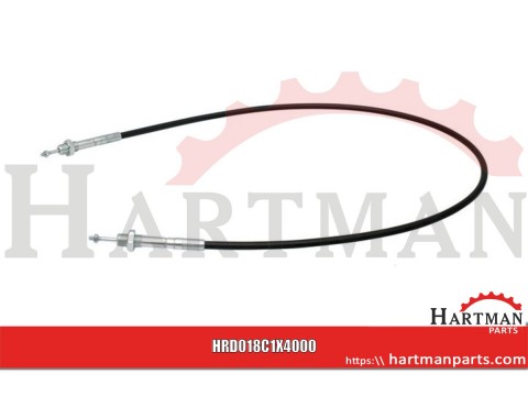 Linka sterownicza z gwintem, 4000 mm