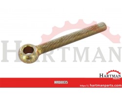 Śruba oczkowa kl. 4.6, 444lb, 12,x,100 mm, a2