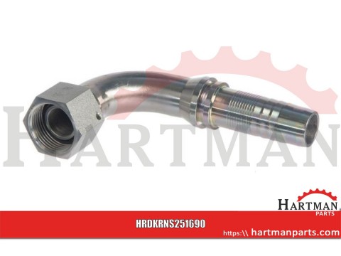 Końcówka węża DKR-NS BSP 90°, DN25 1"