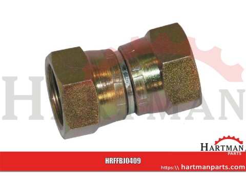 Łącznik gwint wewnętrzny 1/4 x 9/16 BSP/JIC