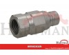 Szybkozłącze płaskie FFH wtyczka 1/2" gwint wewnętrzny 3/4" BSP