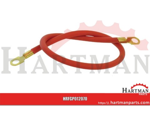 Kabel do akumulatora 20" czerwony