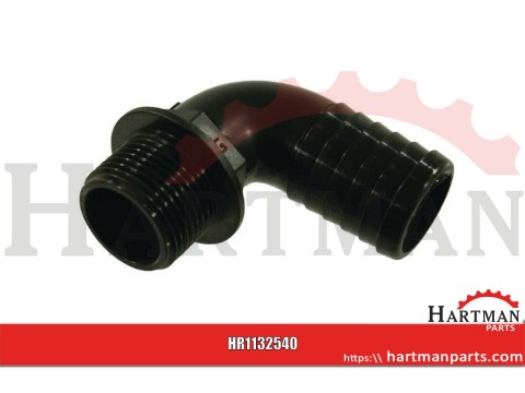 Przyłącze węża 90° gwint zew. Arag, 40 mm 1 1/4"