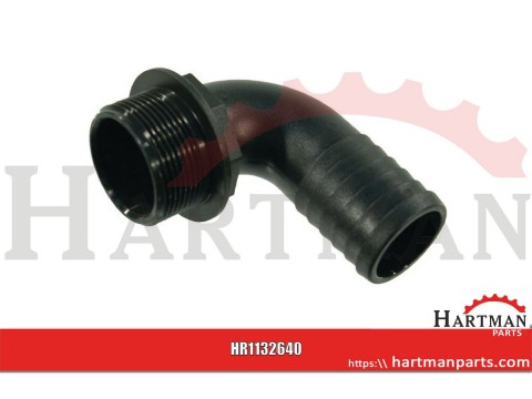 Przyłącze węża 90° gwint zew. Arag, 40 mm 1 1/2"