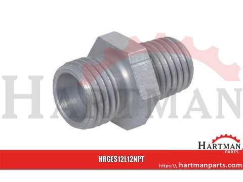 Złącze gwintowane M18x1.5 12L 1/2NPT
